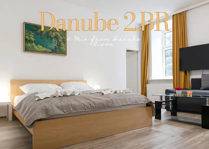 Apartamento Elegant & Near Danube With Garden Access